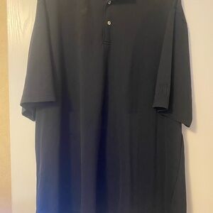 PGA Tour Men's Black Polo Shirt